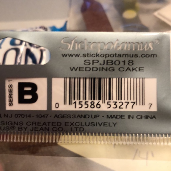 Jolee’s boutique 5-pack dimensional sticker collage lot wedding themed NEW - Picture 8 of 11